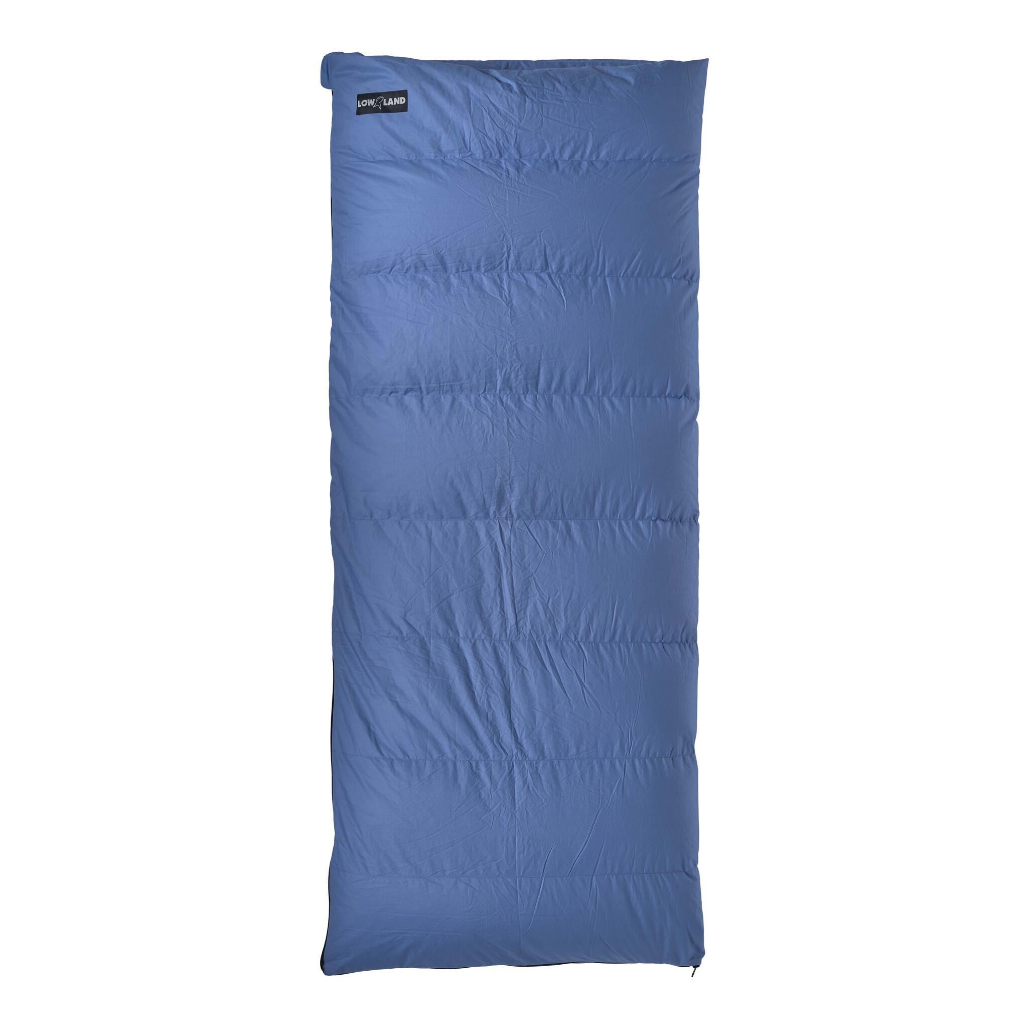 Śpiwór puchowy Companion Junior 100% bawełna - 995 gr - 160X70 cm - 0°C