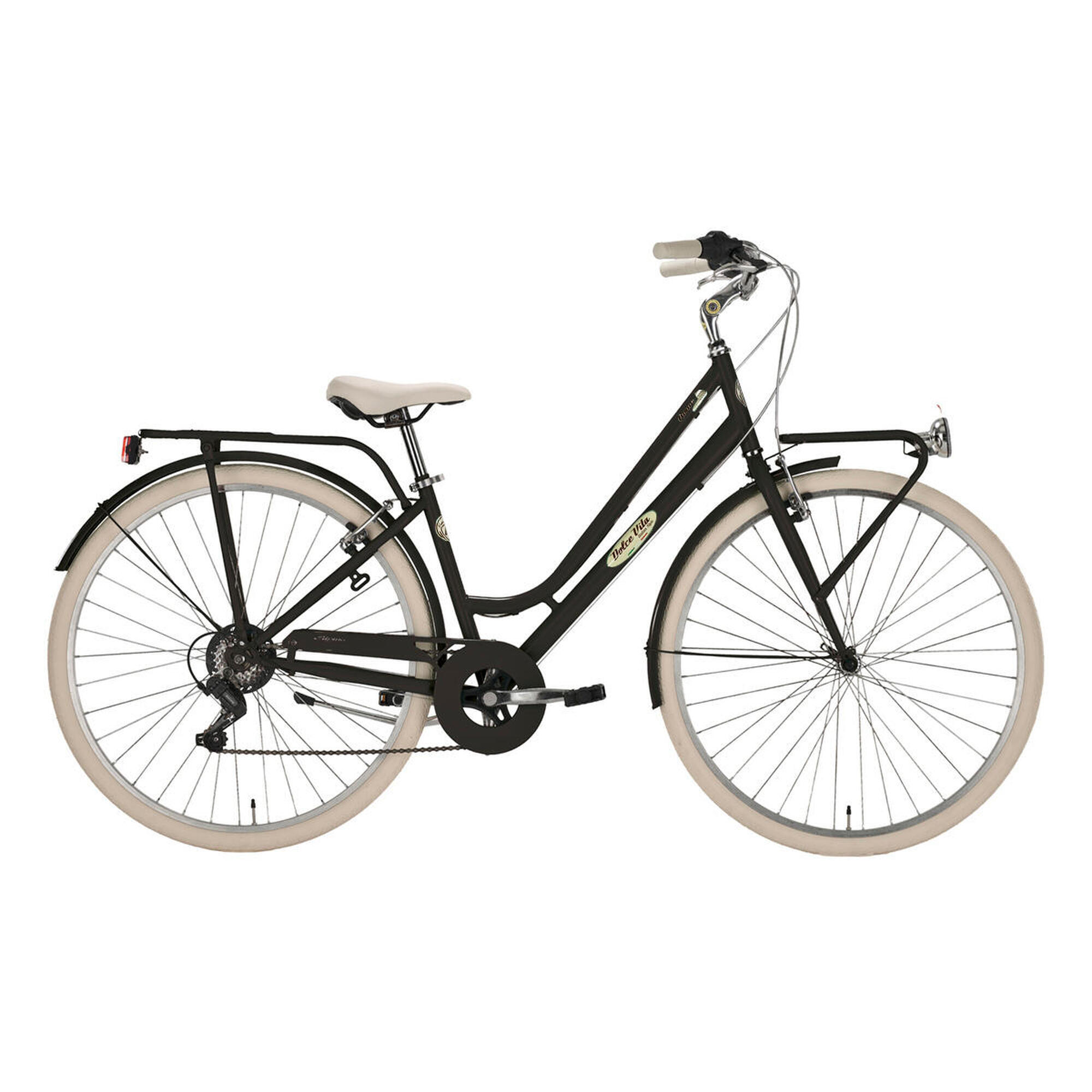 Rower miejski Dolce Vita by Canellini ROMA 28 kobieta - Czarny