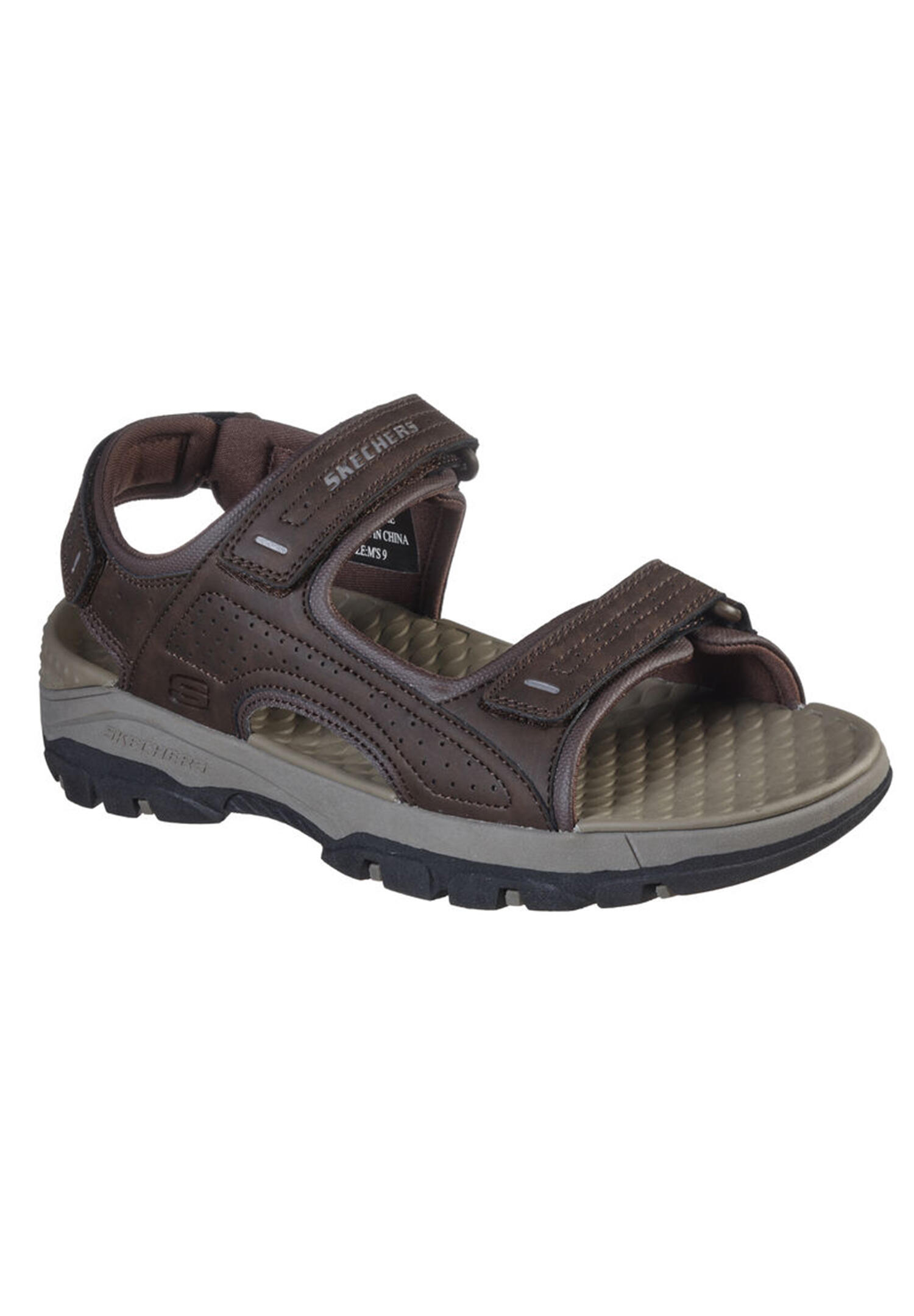 Sandały SKECHERS TRESMEN - GARO Brązowy