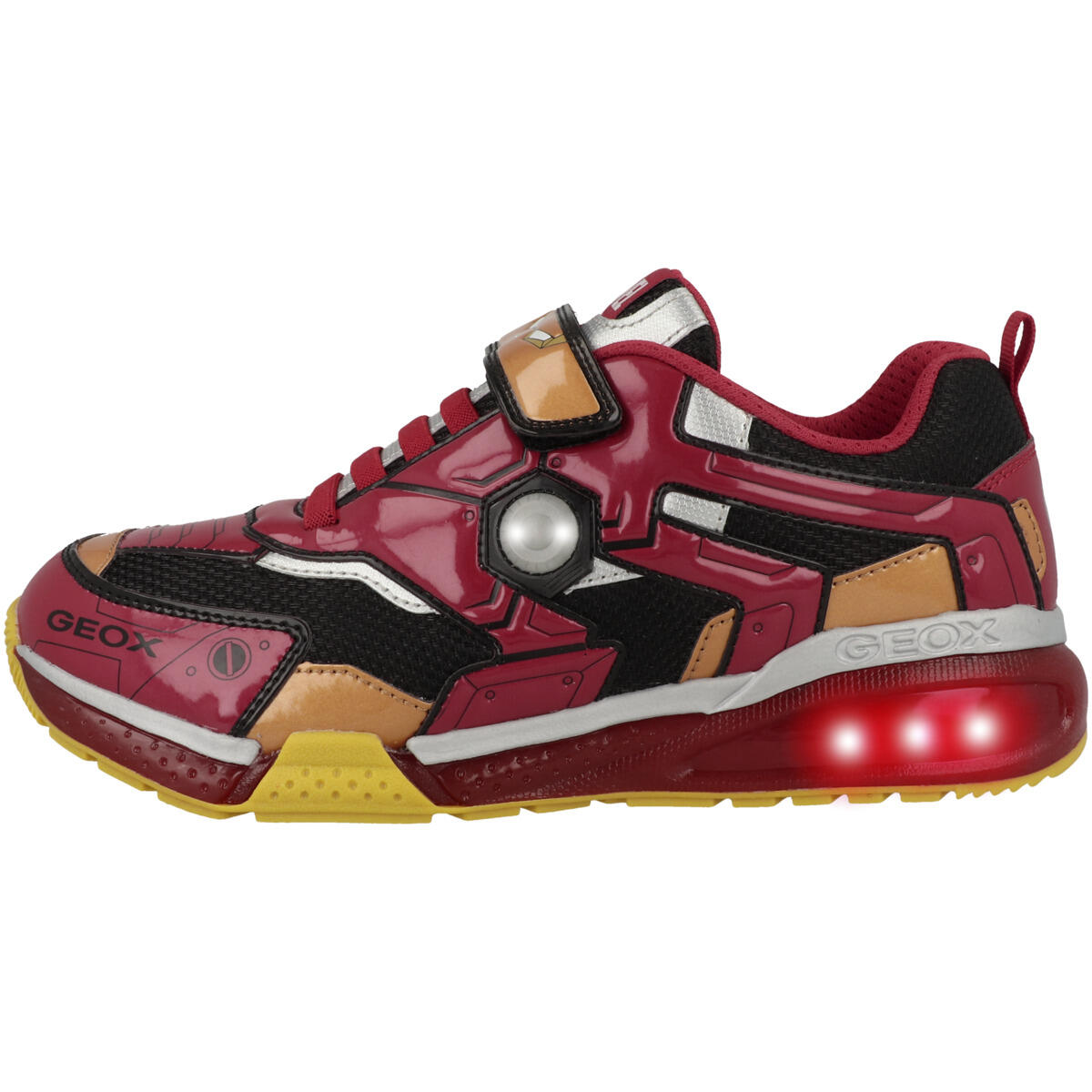 Buty GEOX J BAYONYC BOY C Czerwony
