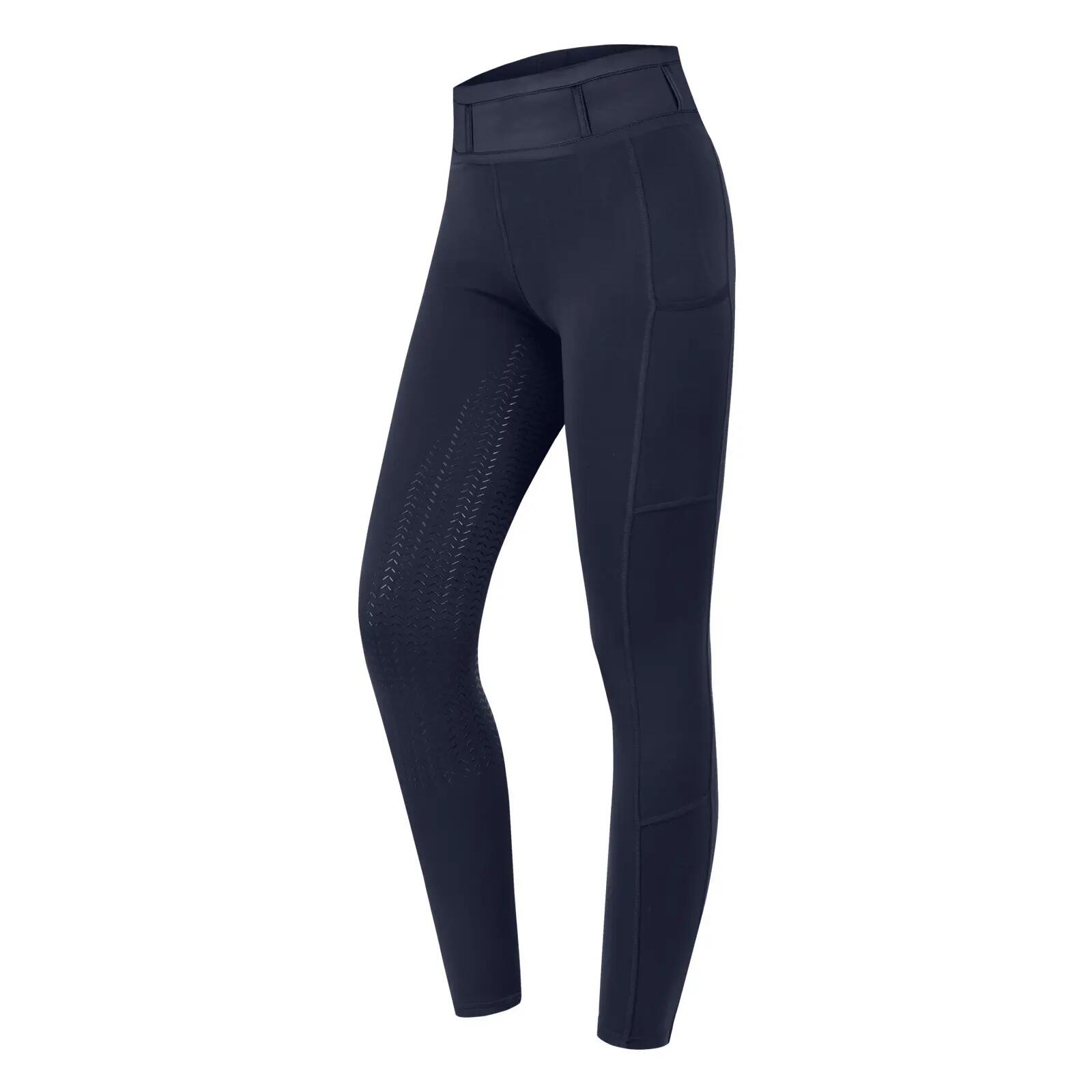 Damskie legginsy jeździeckie z pełną przyczepnością ELT Ella Glam
