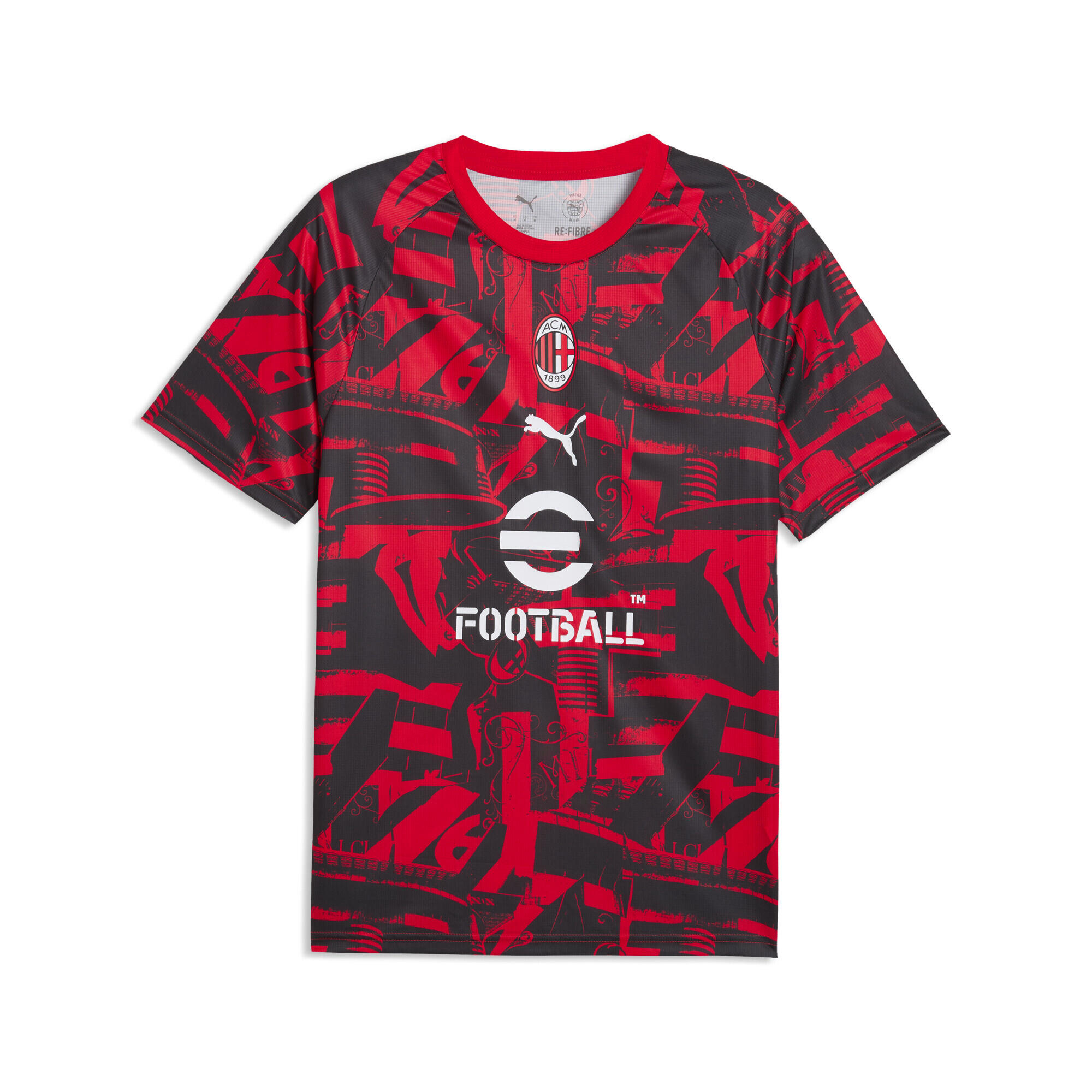 Męska koszulka rozgrzewkowa AC Milan PUMA