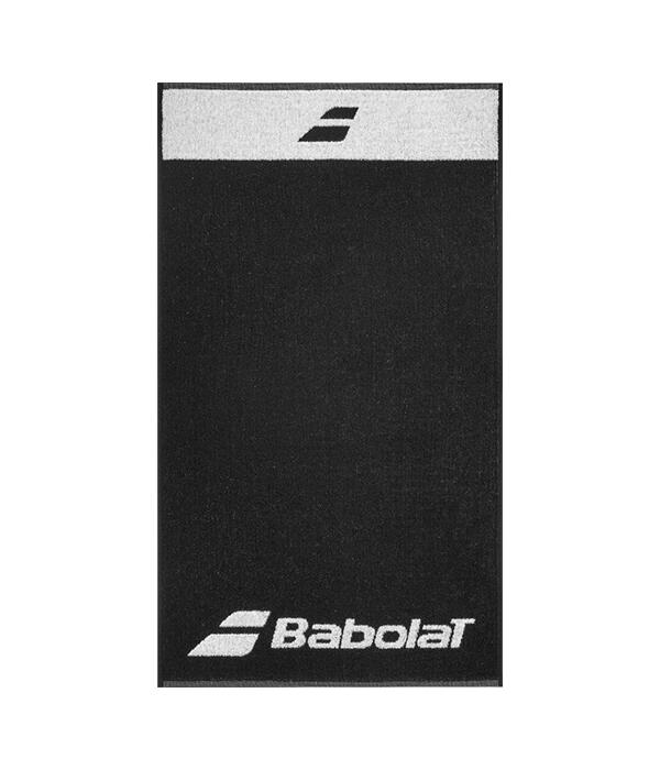 Ręcznik tenisowy Babolat Medium Towel czarno-biały