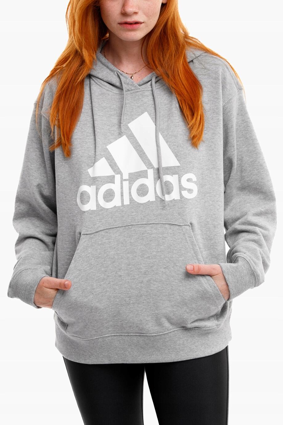Bluza damska adidas Essentials Big Logo Oversized French Terry Hoodie