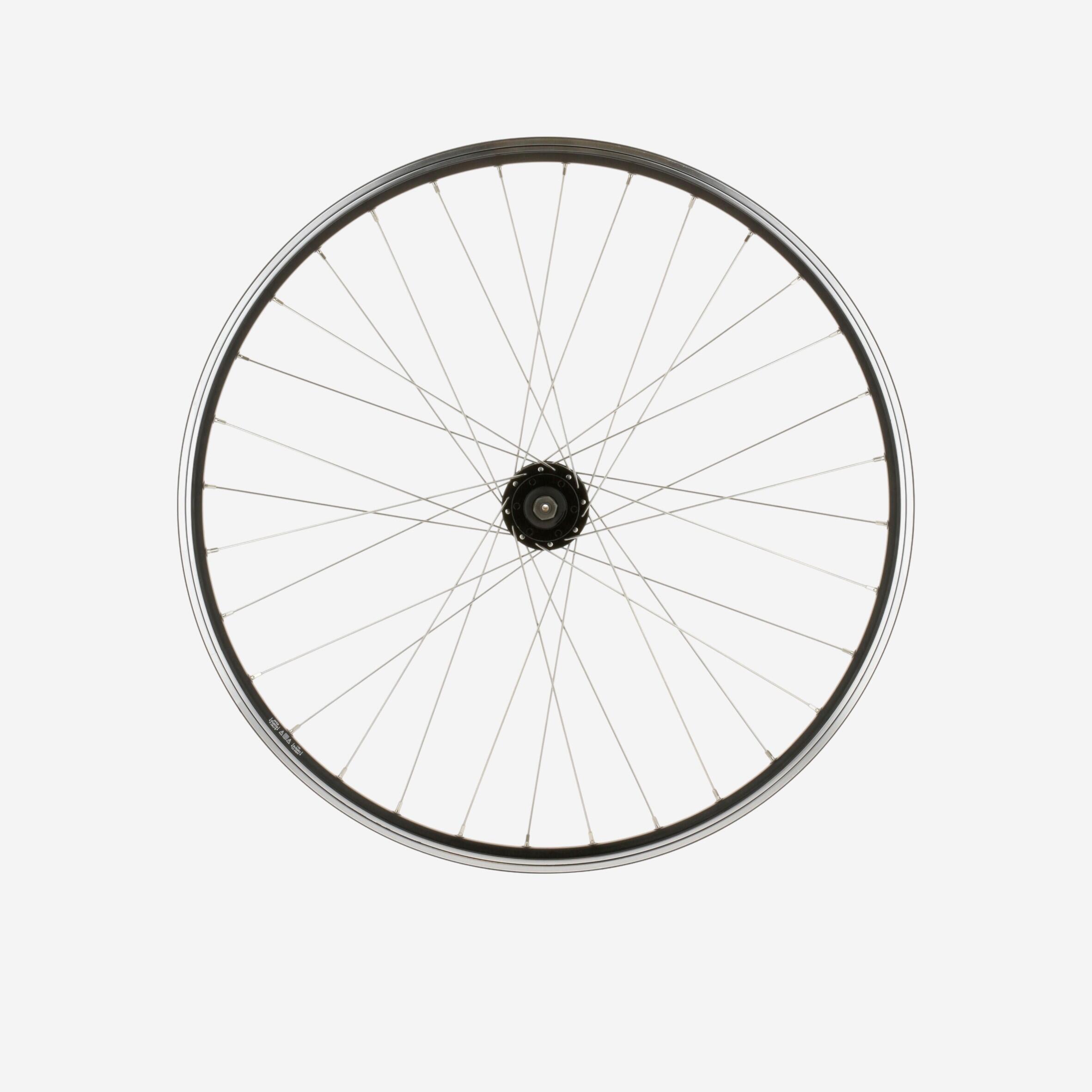 Koło do roweru MTB Rockrider 26 przednie dwukomorowe do tarczy/V-brake i QR