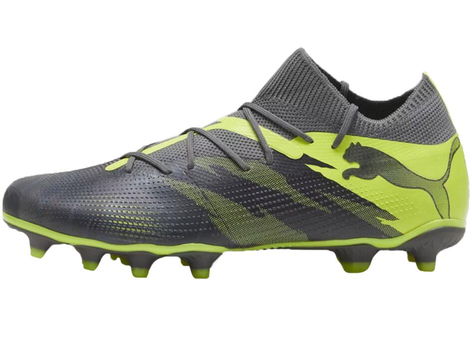 PUMA FUTURE 7 MATCH RUSH FG/AG – męskie buty piłkarskie, kolce MG, szare