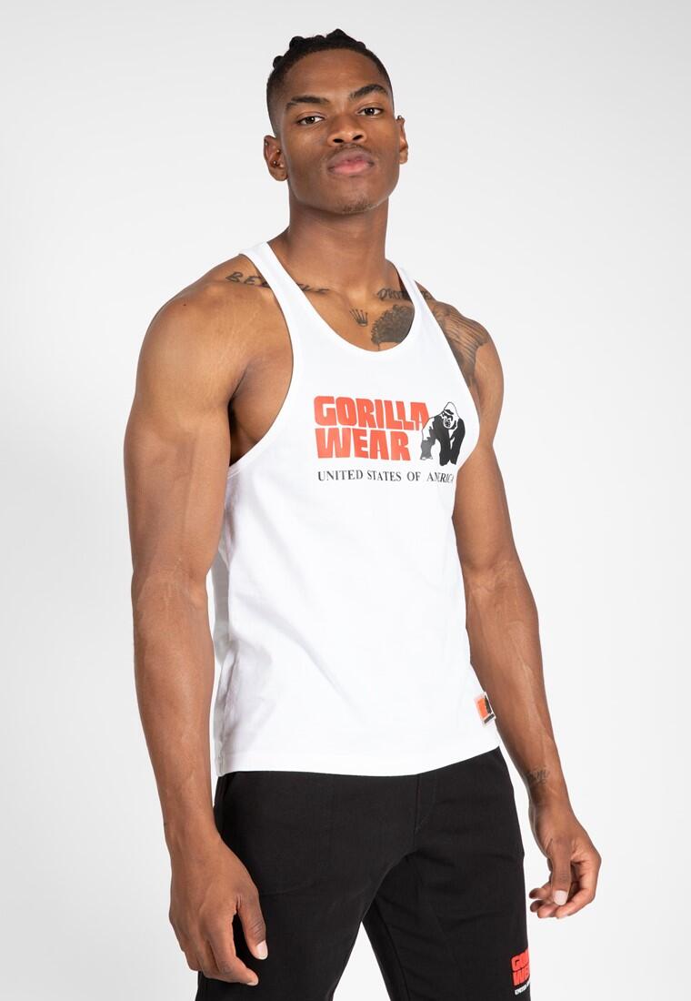 Classic Top bez rękawów - Biały