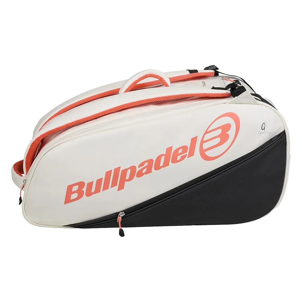 Torba do padla Bullpadel Elite – biało-pomarańczowa