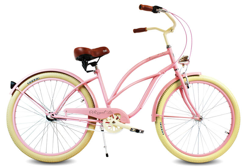 Rower Beach Cruiser Miejski Damski 18,5 26