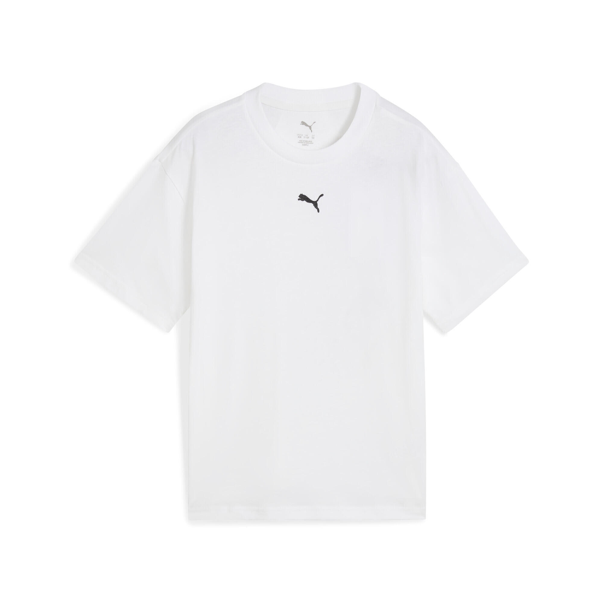 Młodzieżowa koszulka Essentials Boxy PUMA
