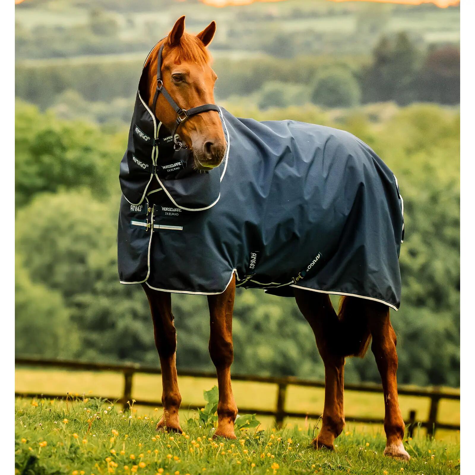 Zewnętrzna derka dla koni Horseware Amigo Ripstop 900D Plus 100g