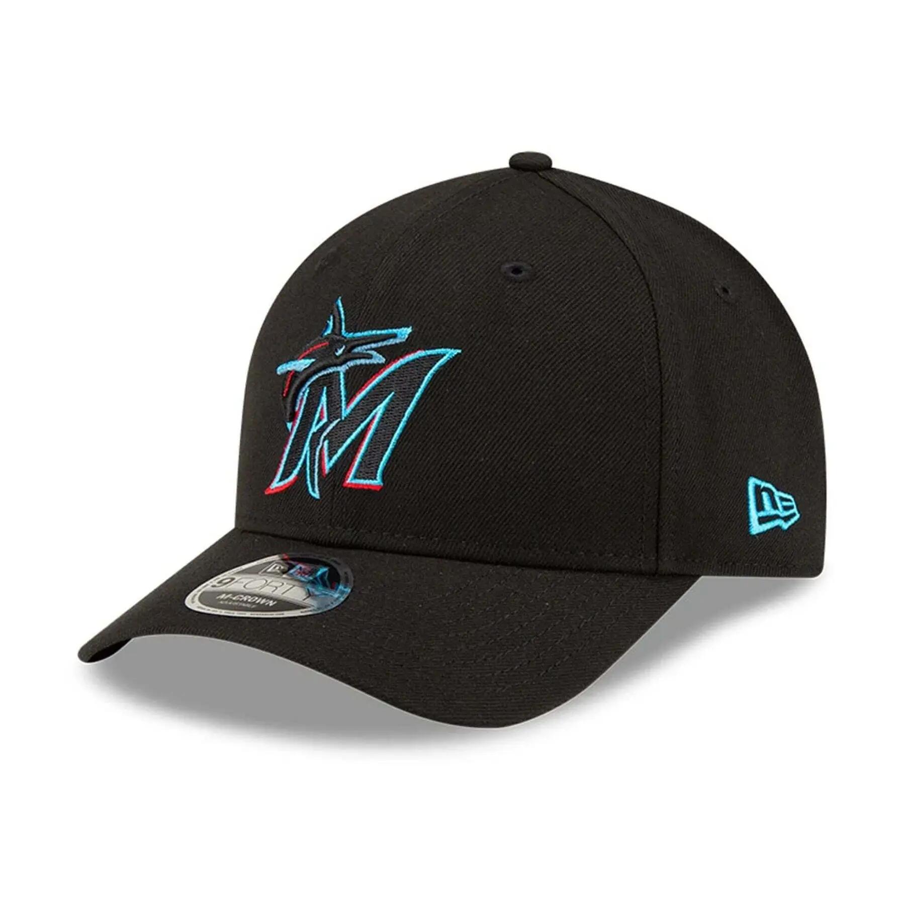 Czapka z daszkiem New Era 9forty Miami Marlins MLB Plyr Rep MC