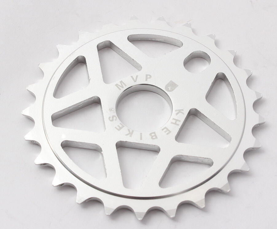 ALUMINIOWA TARCZA BMX 25T SREBRNA KHEBIKES