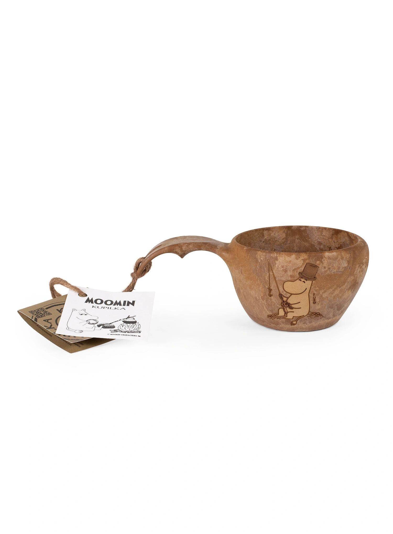 Kubek turystyczny Kupilka 21 Moomin Moominpappa (0,21 l) - brown