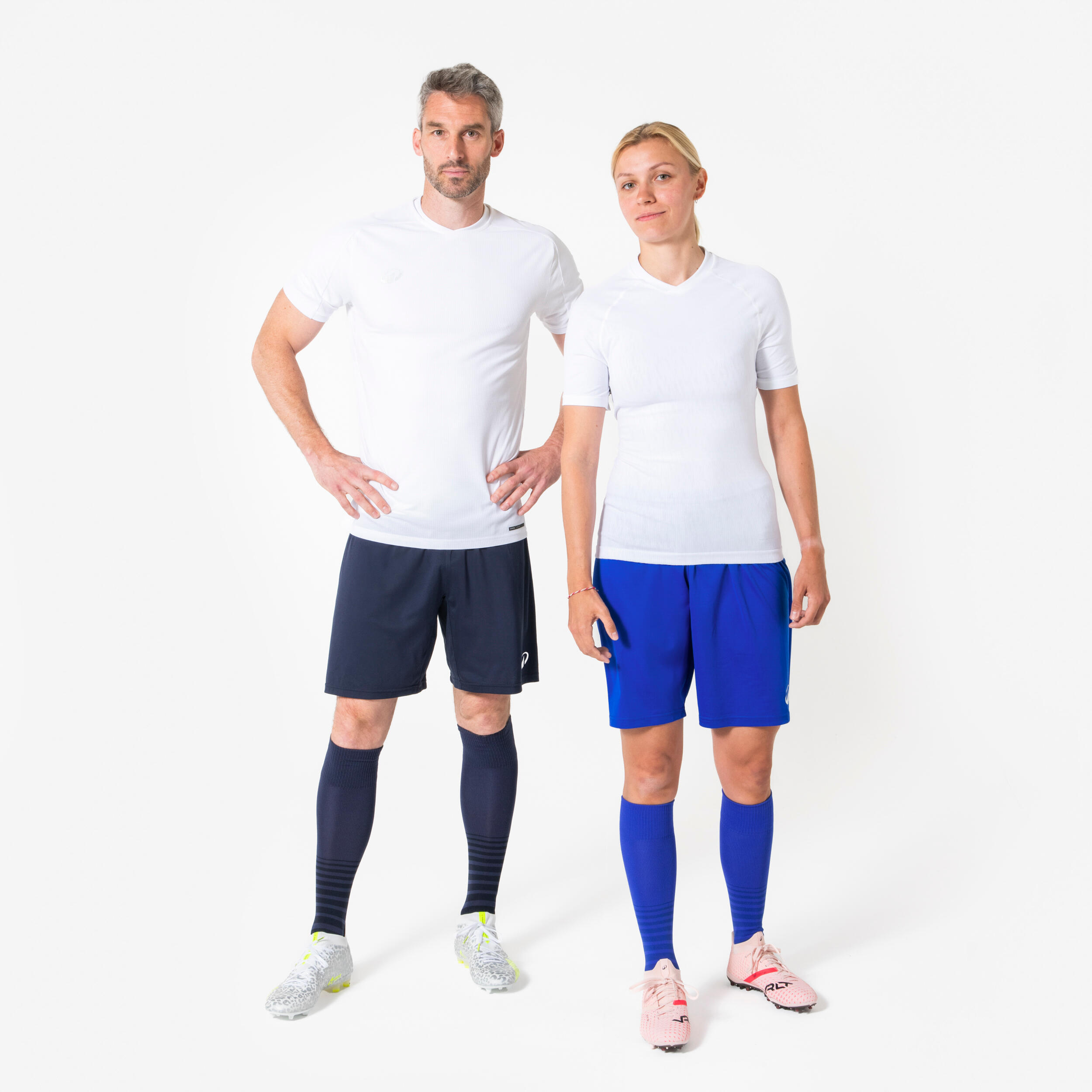 Koszulka termoaktywna krótki rękaw unisex Kipsta Keepdry