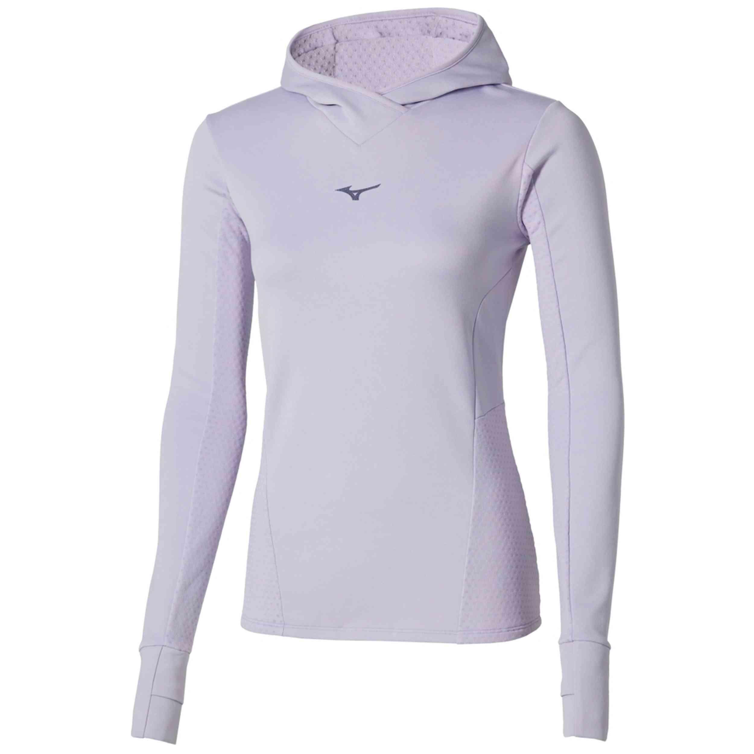 Bluza do biegania damska Mizuno Active Warm Hooded
