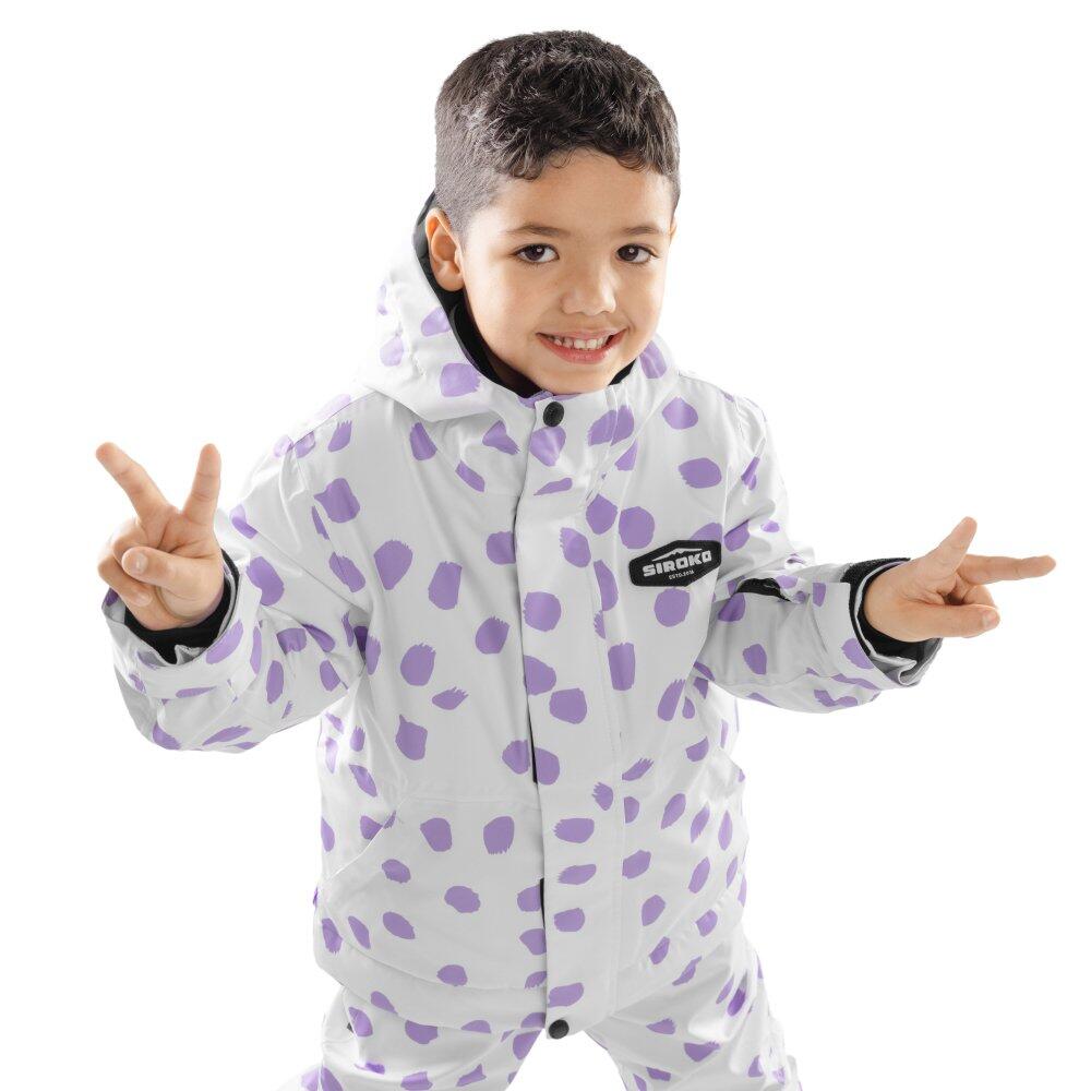 Chopięca kurtka snowboardowa Sporty zimowe Siroko KW1 Fay