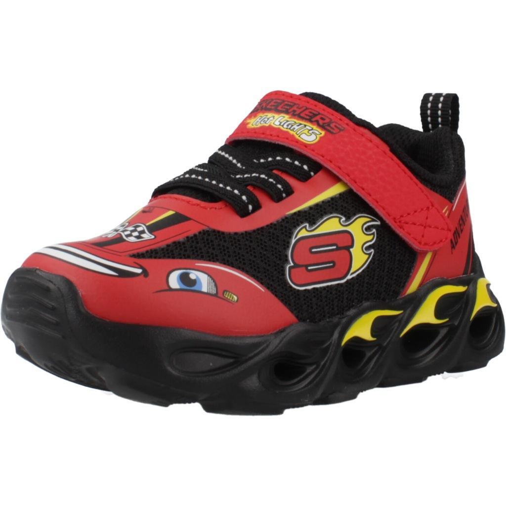 Buty SKECHERS THERMO-FLASH - WHEEL Czerwony