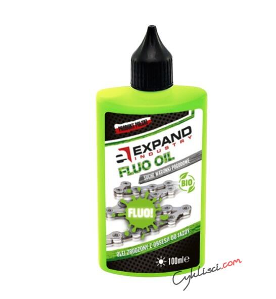 Olej do łańcucha na suche warunki, zapylone znacznik UV Expand 100 ml
