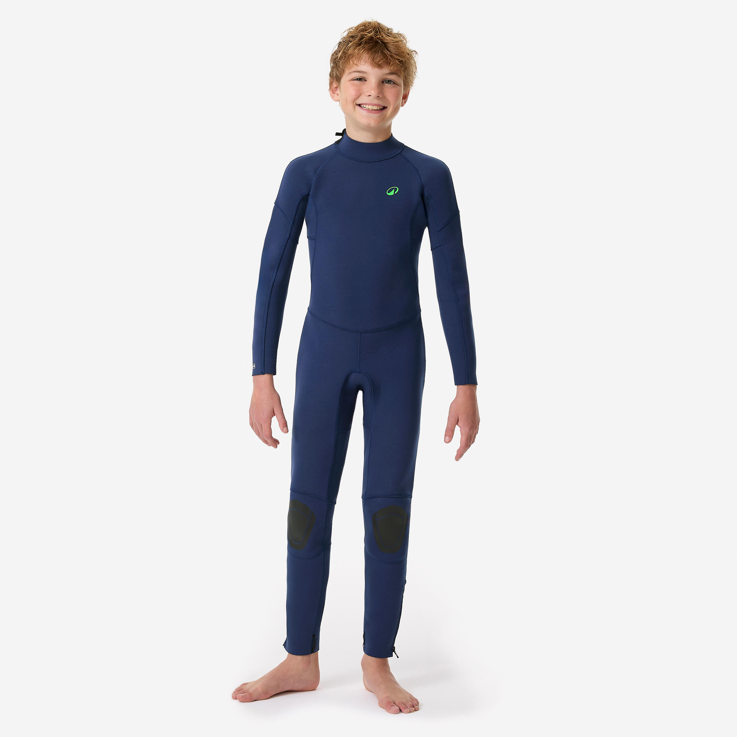Pianka surfingowa overall dla dzieci Decathlon Yulex 100 z kauczuku 2/2 mm