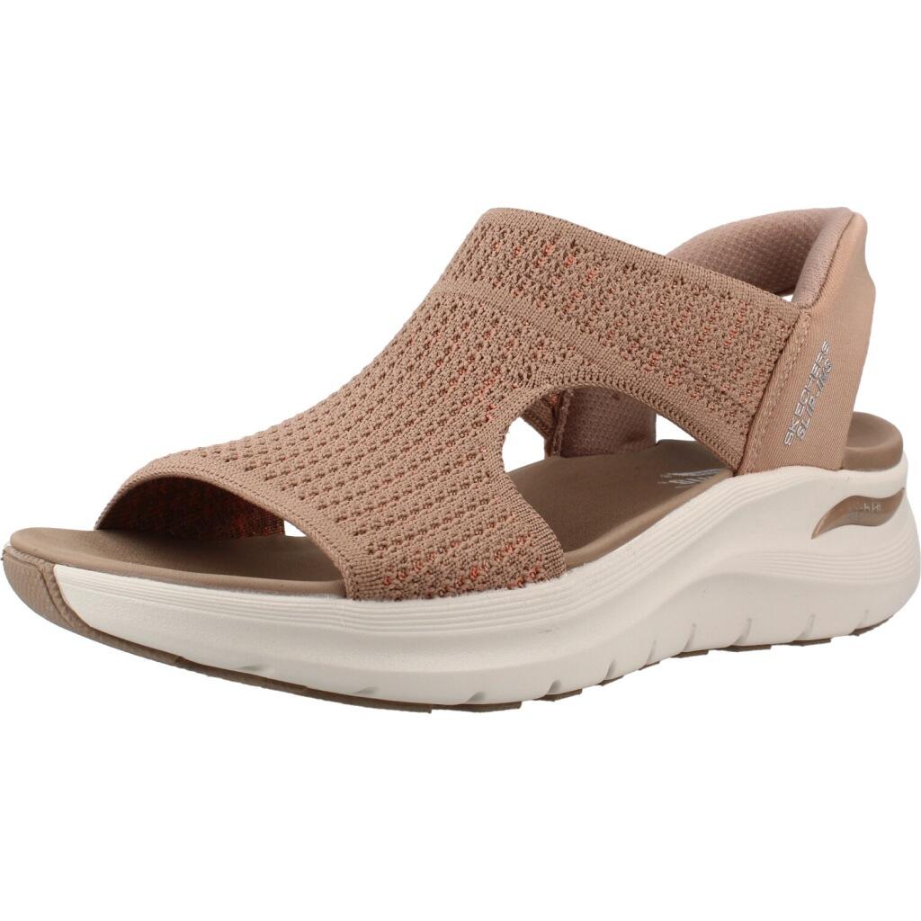Sandały SKECHERS 119466S Brązowy
