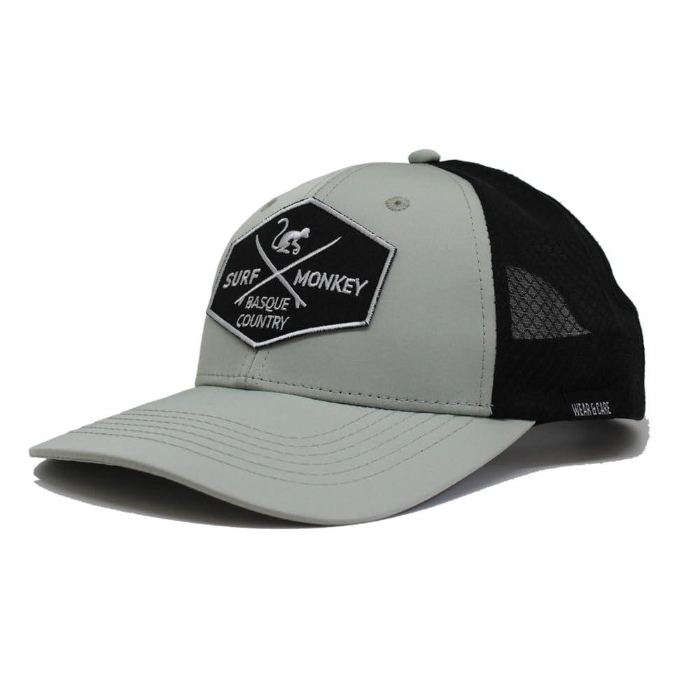 Czapka trucker górska i trekkingowa – Dry-Tech – wodoodporna (Limonkowy)