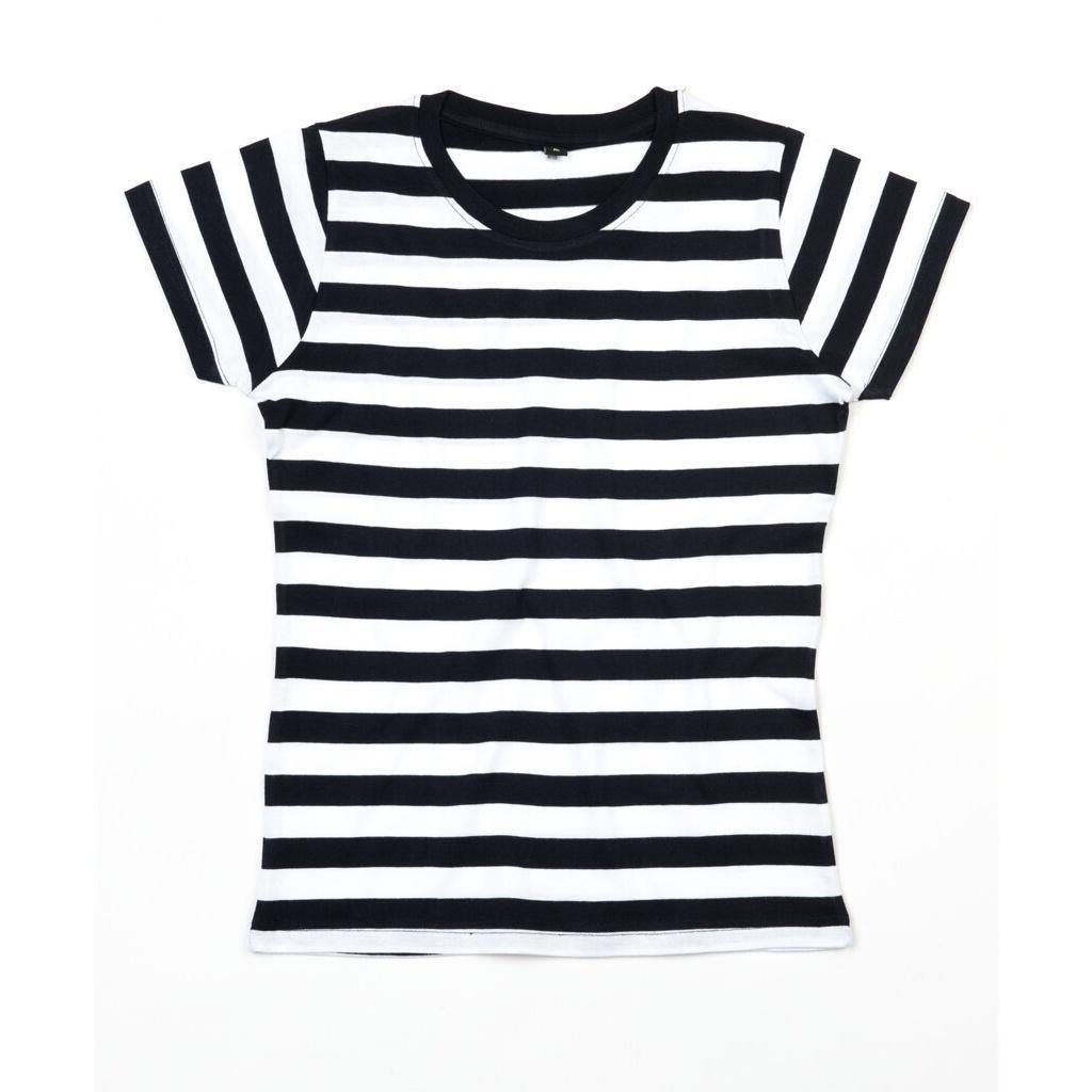 T-shirt Damski W Paski