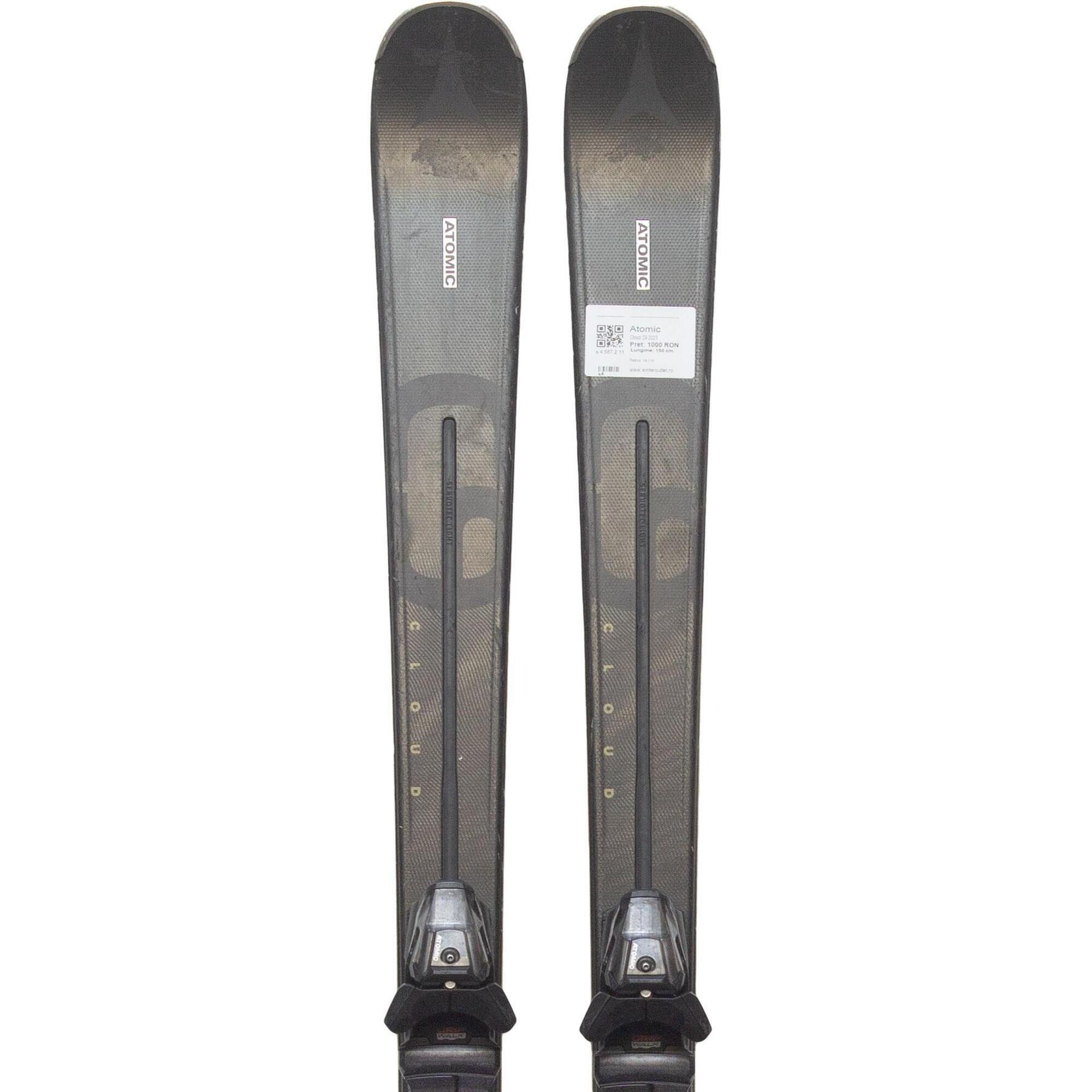Second Life- Narty ATOMIC Cloud C9 2023  150 cm- Stan bardzo dobry