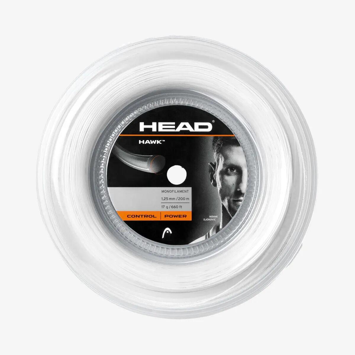 Naciąg tenisowy szpula HEAD Hawk 200m