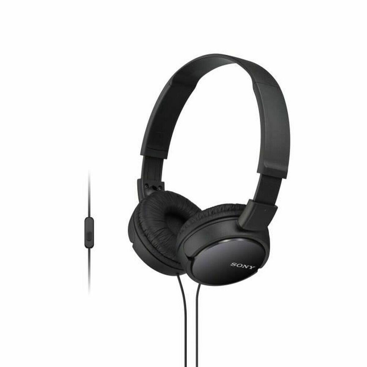 Słuchawki z Mikrofonem Sony MDRZX110APB.CE7 Czarny