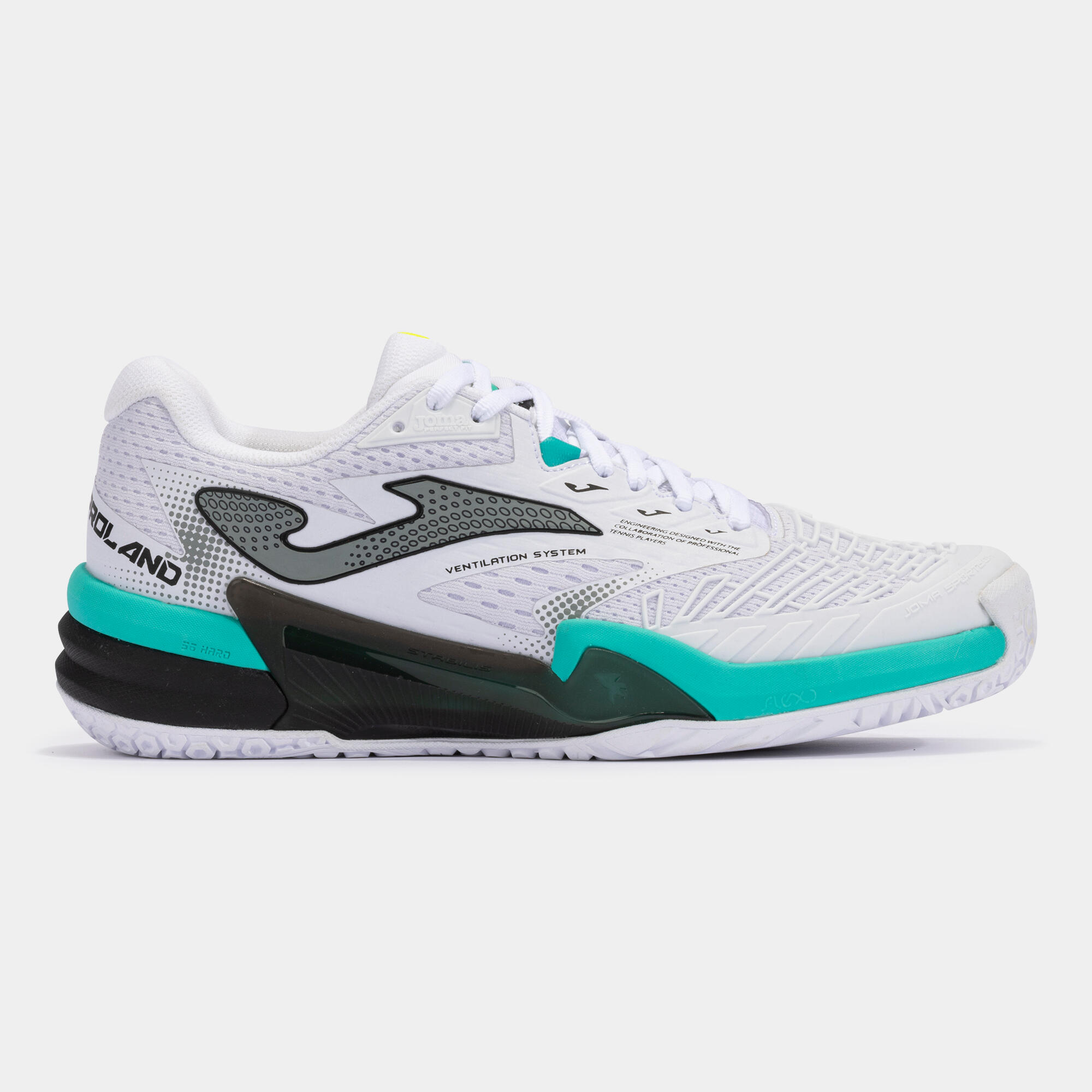 Buty tenisowe męskie Joma T.Roland AC white/black 42