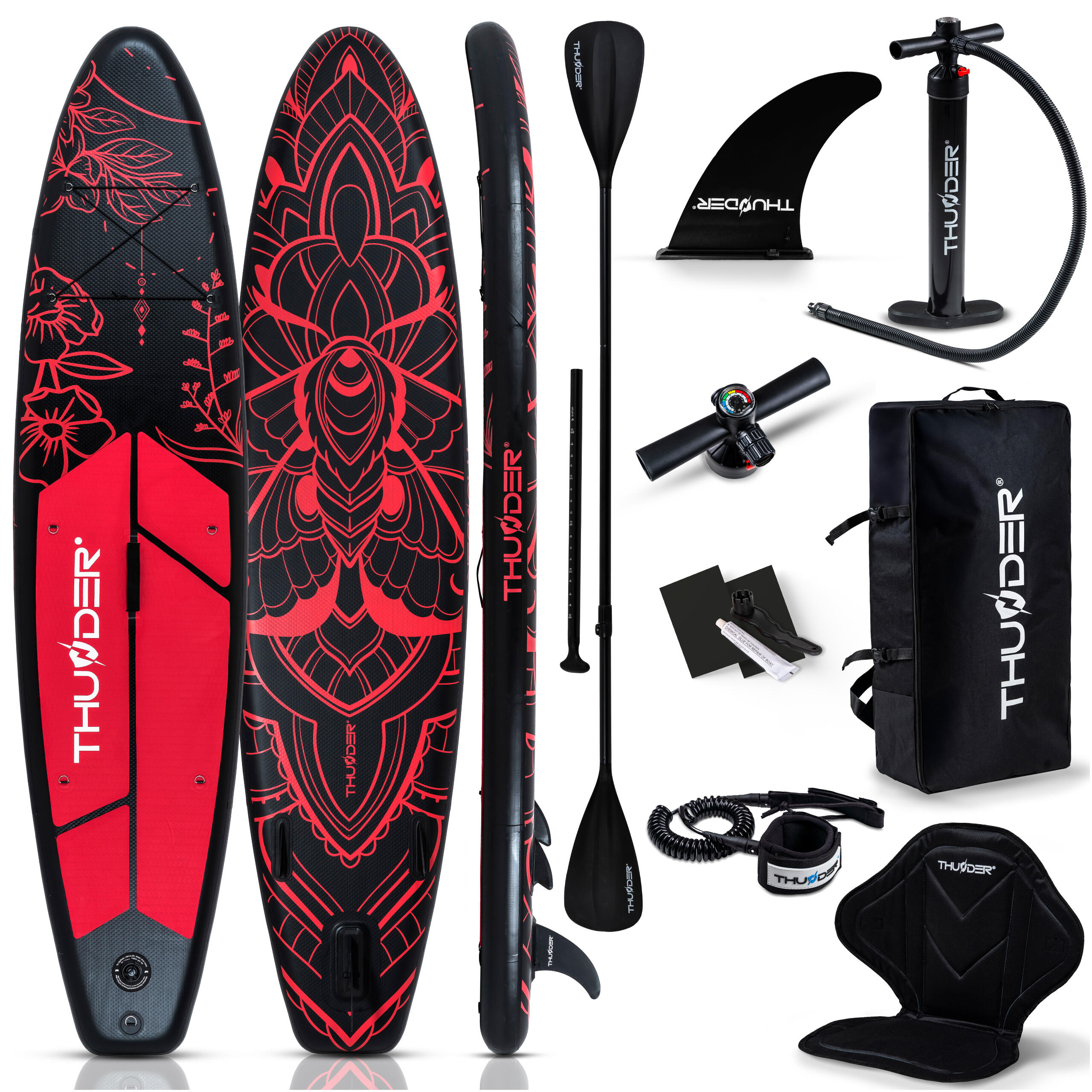 Deska SUP pompowana akcesoria THUNDER MOTH 320cm