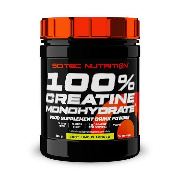 100% monohydrat kreatyny - 300 g cytryna i mięta Scitec Nutrition