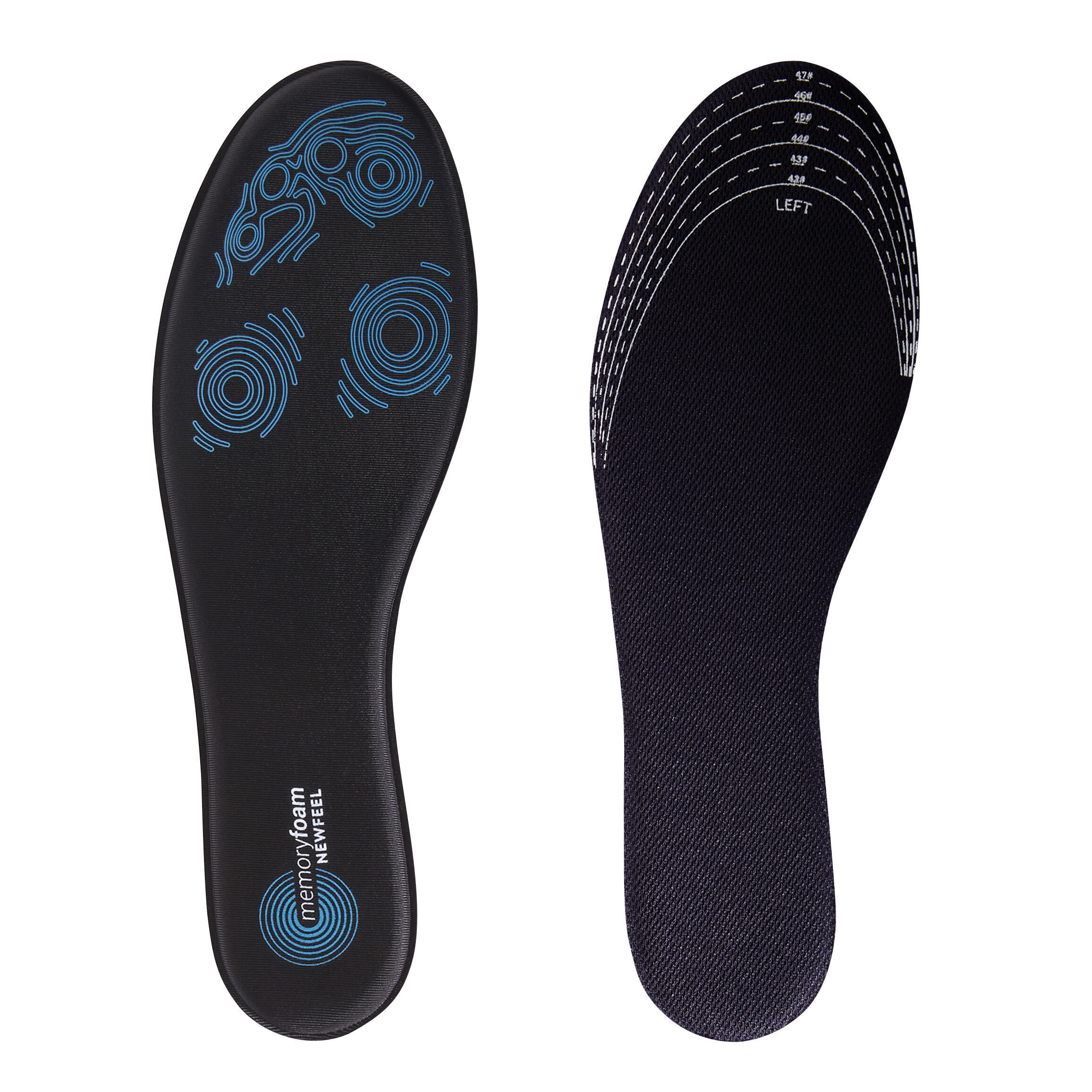 Second Life - Wkładki do butów Newfeel W500 Memory Foam - Stan Doskonały