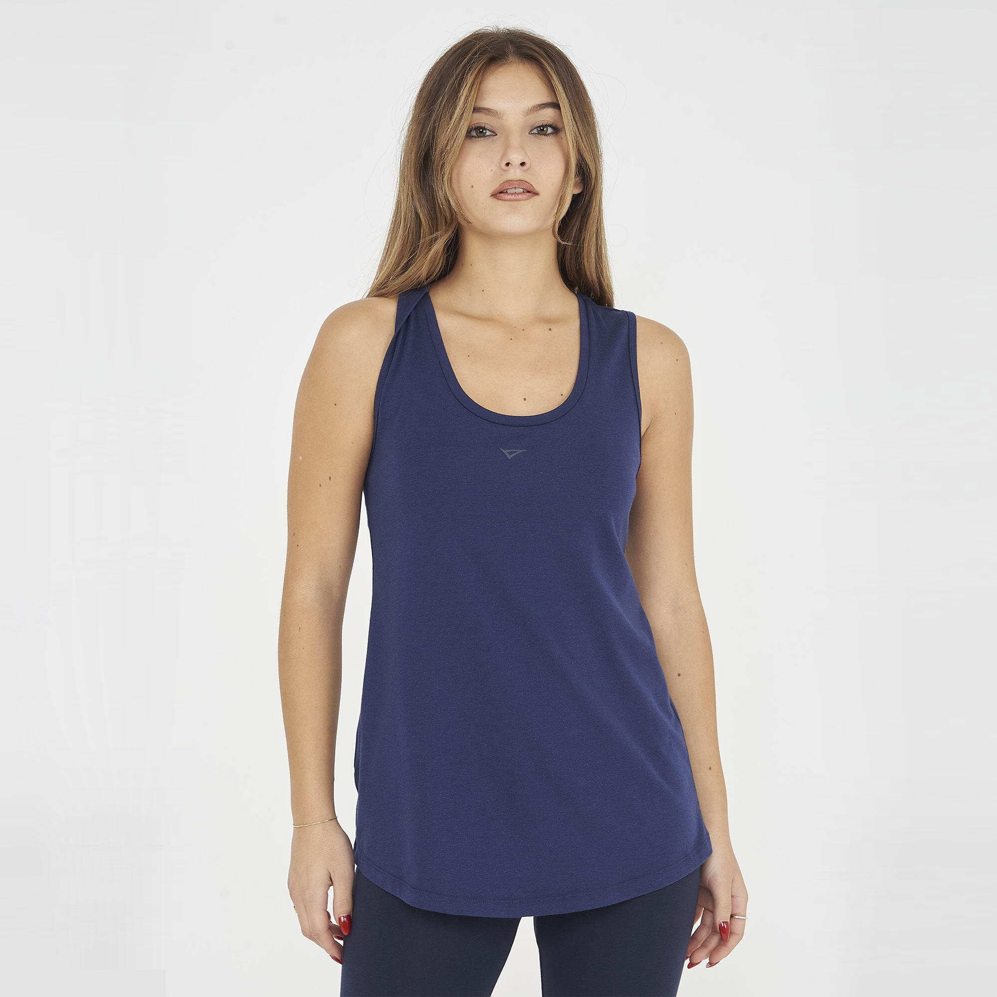 Top fitness damski MIMAS niebieski