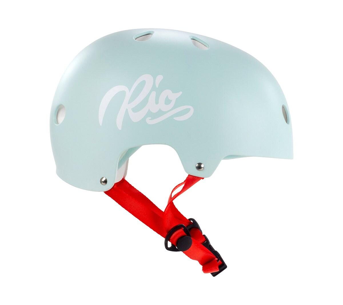 Rolki Kaski Rio Roller Script Kask - S/M - Morski
