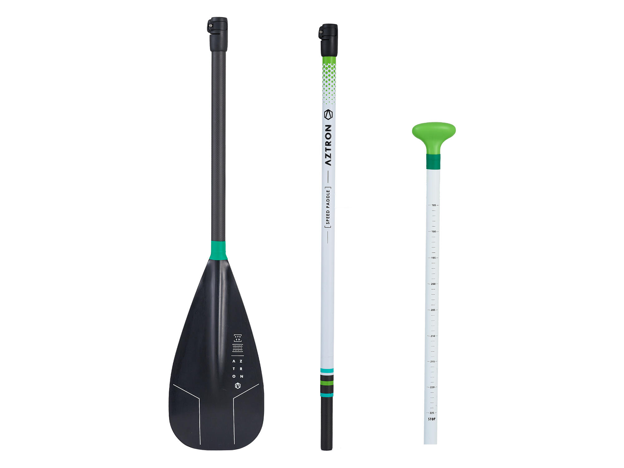 Wiosło SUP Aztron Speed włókno węglowe 3-częściowe