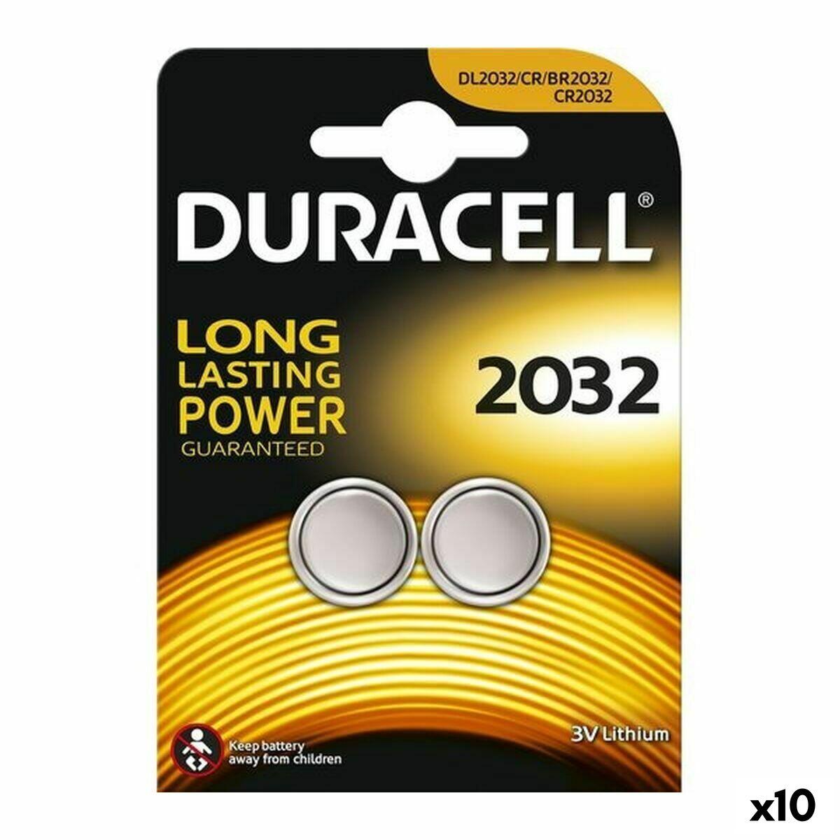 Baterie DURACELL DL2032B2 10 Sztuk