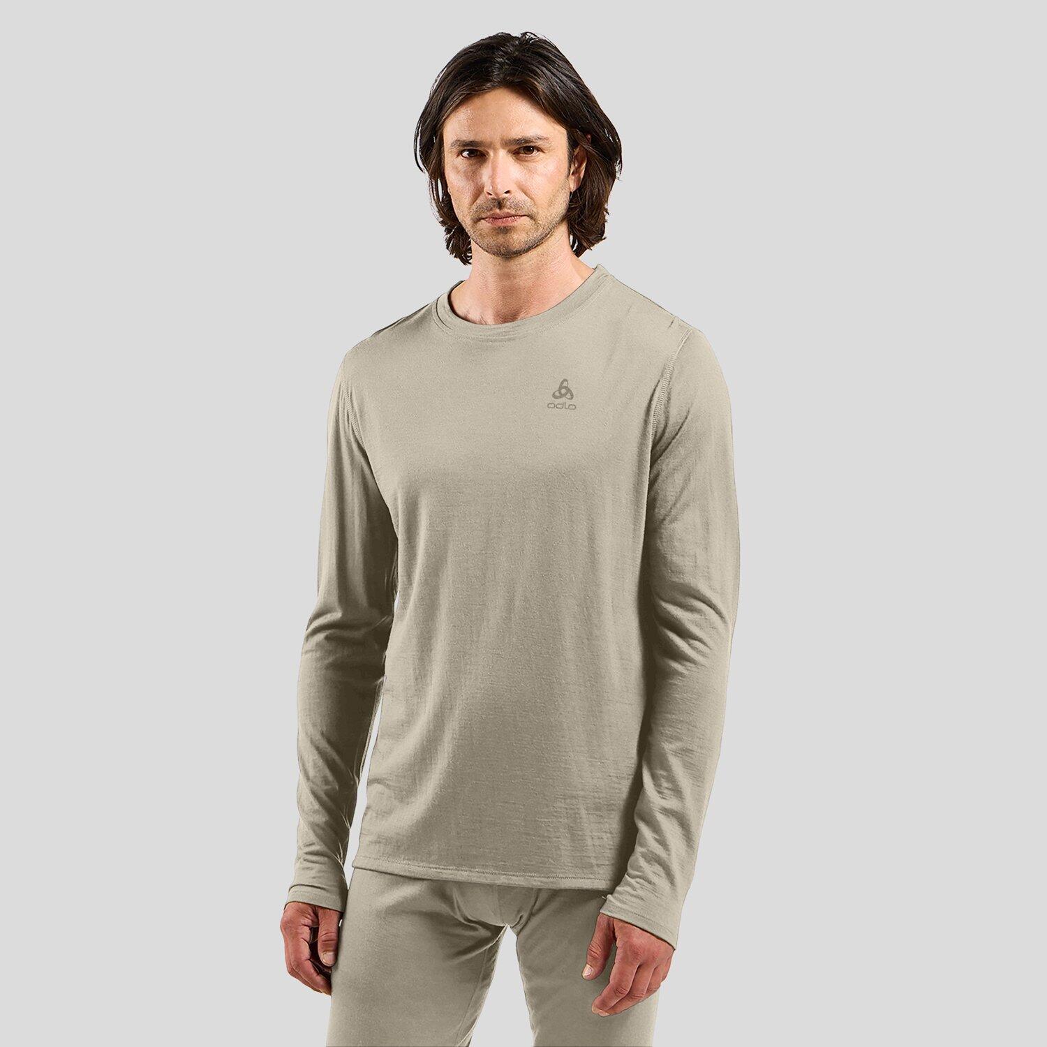 Bielizna termoaktywna z krótkim rękawem Odlo BL TOP crew neck l/s MERINO 160