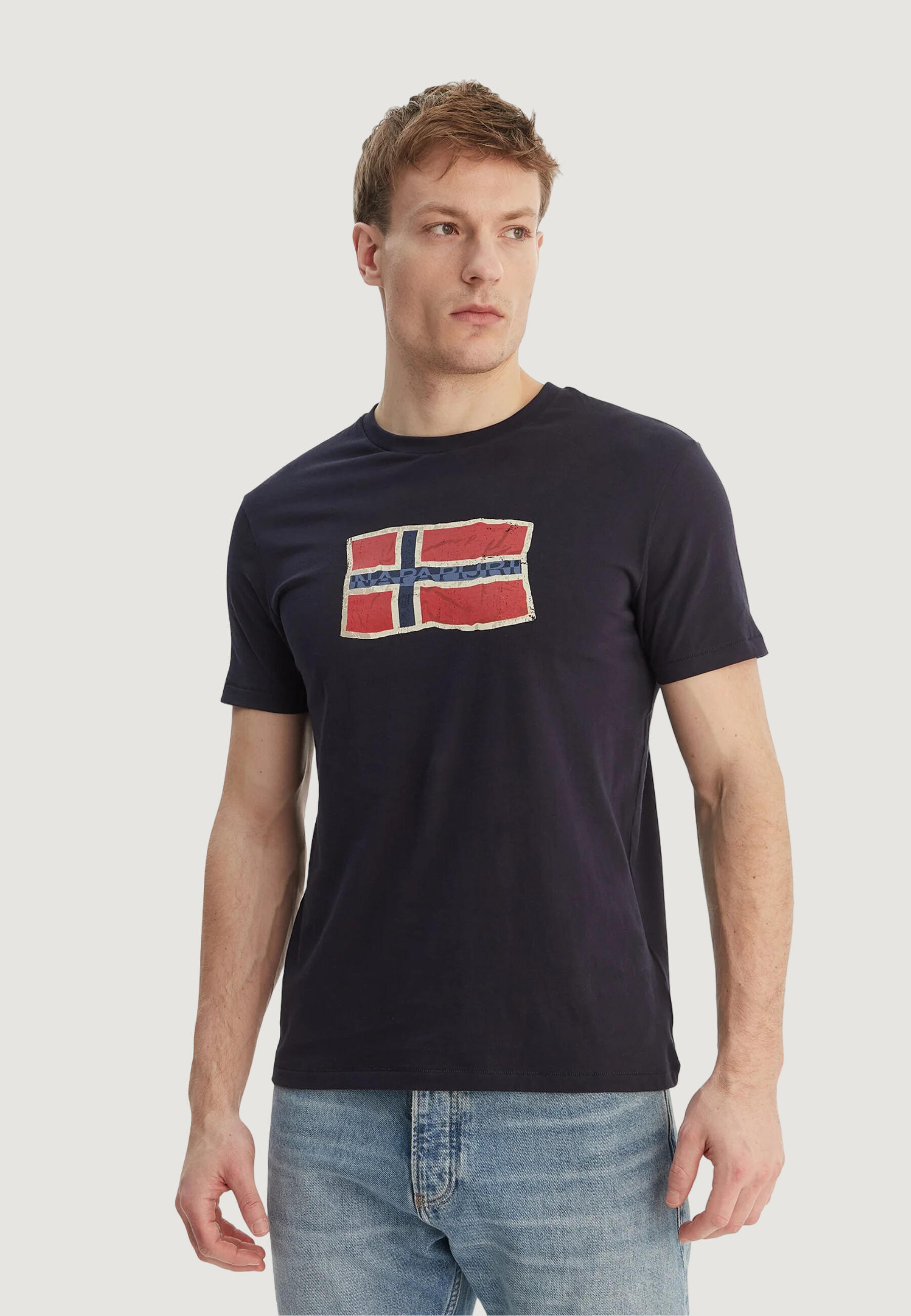 Koszulka crop top Mężczyzna NAPAPIJRI S-MAHSA SS