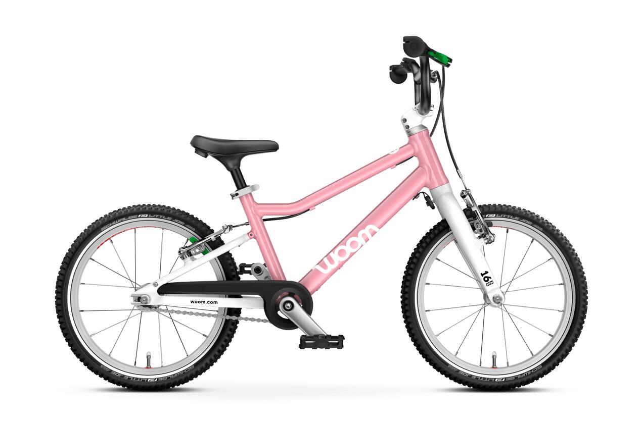 Rower dziecięcy woom GO 3 powder pink