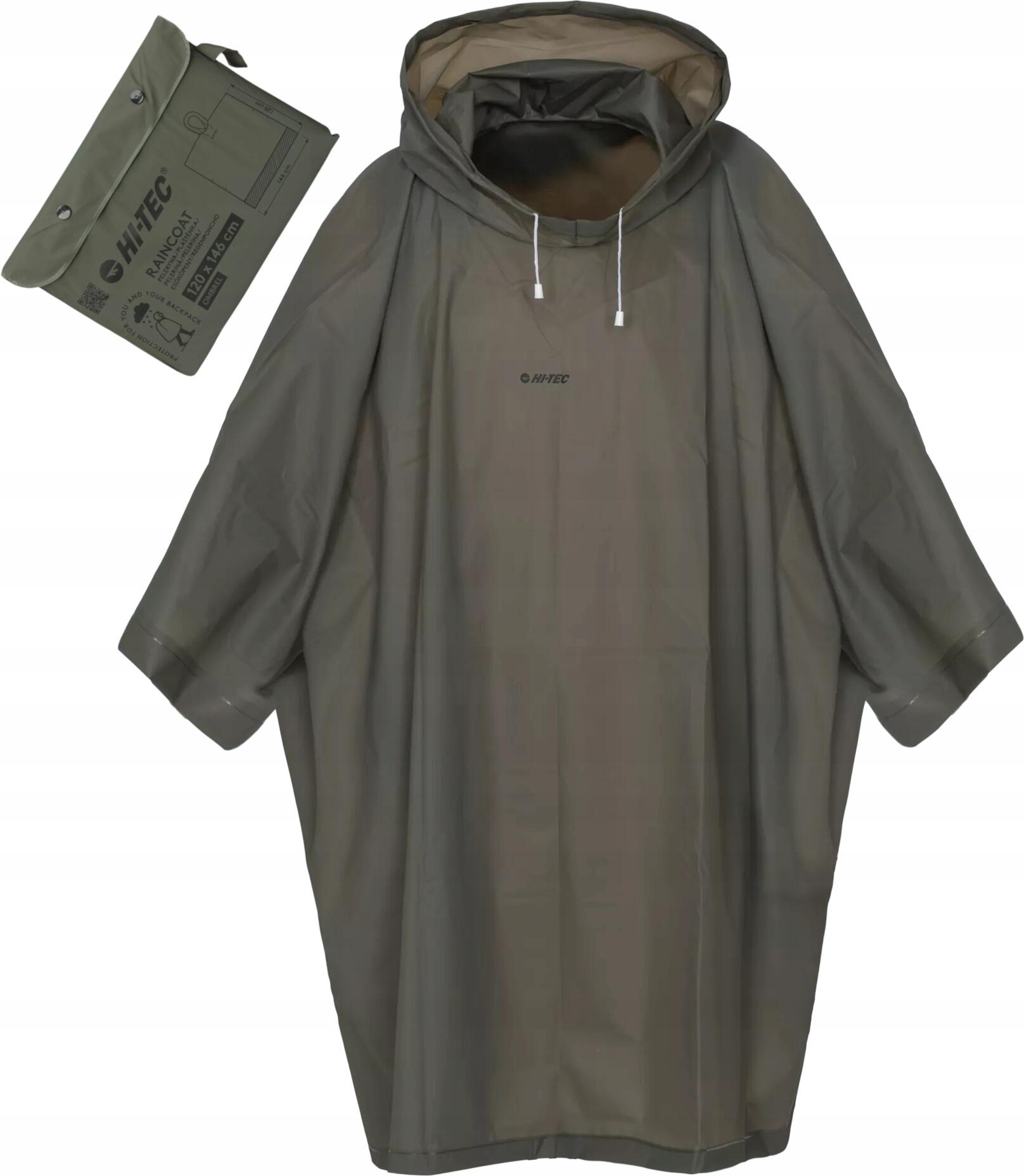 Peleryna przeciwdeszczowa poncho Hi-Tec Ombrel 120x146 cm