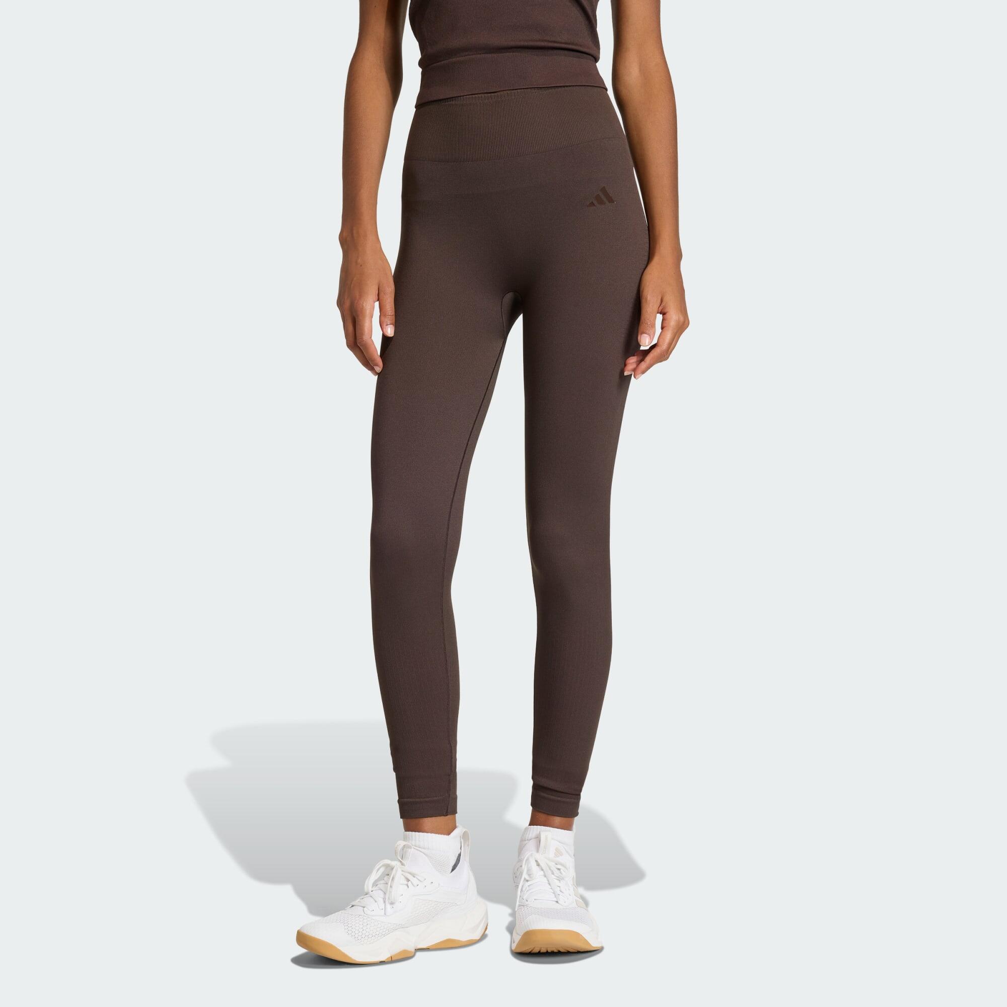 Długie dzianinowe legginsy do ćwiczeń Essentials