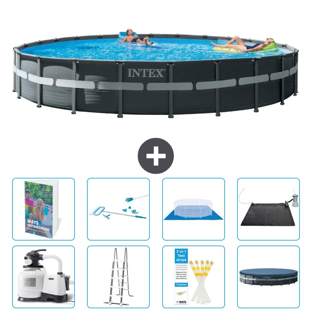 INTEX Basen Ultra XTR Okrągły - 732x132 cm - 9-częściowy S583