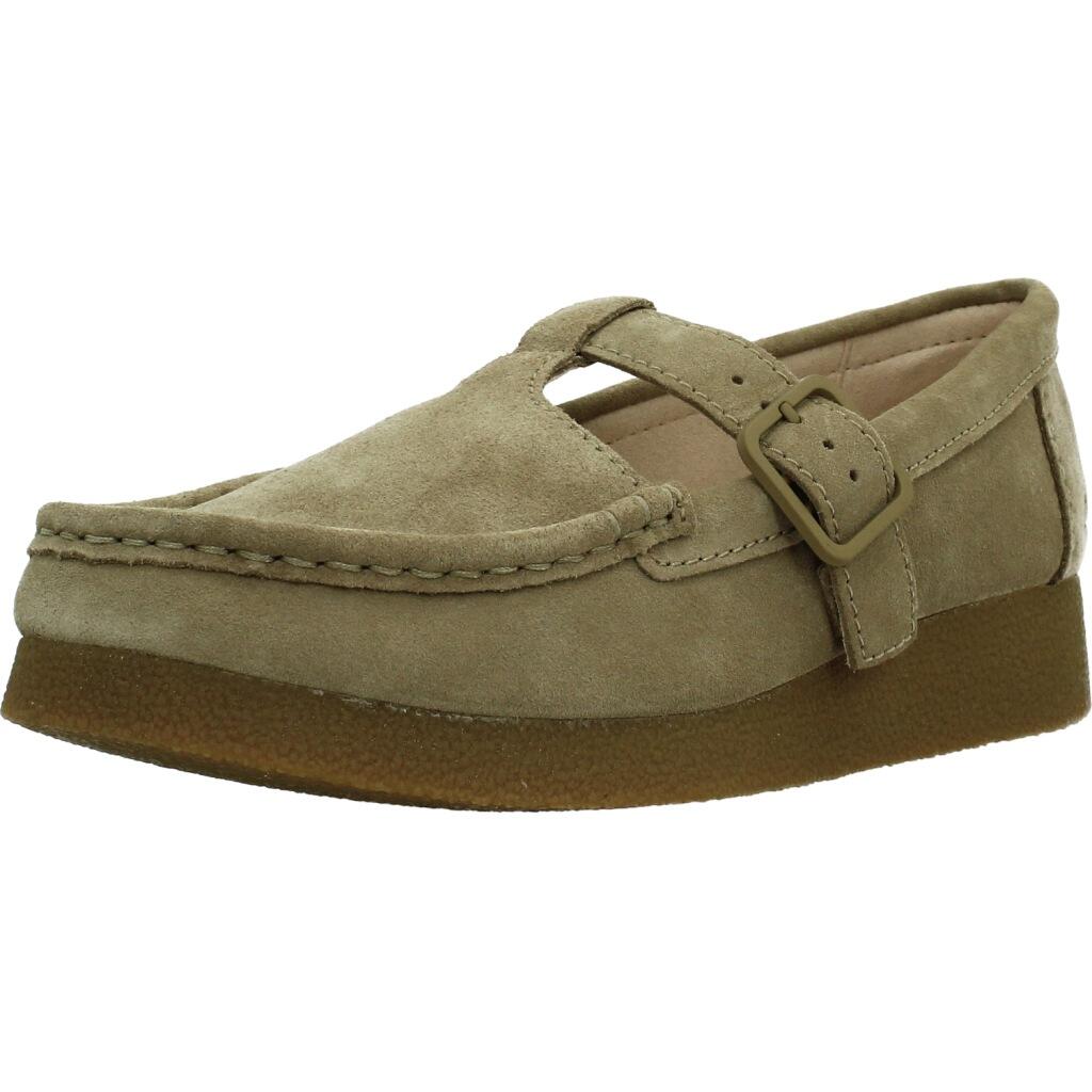 Buty CLARKS MOCASINES Jasnobrązowy
