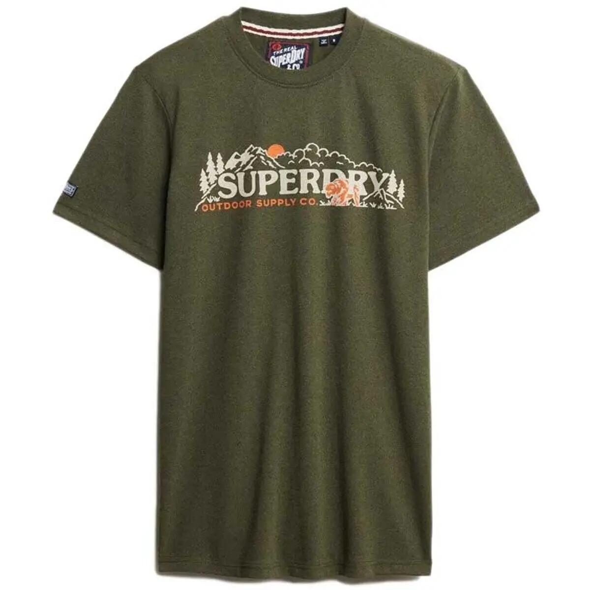 Koszulka Superdry Outdoor Scene
