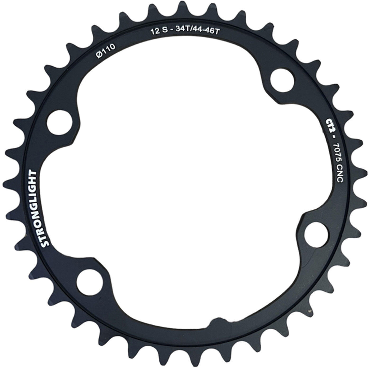 STRONGLIGHT R71/81/92 zębatka 44T 110 mm 4-ramienna 12-fazowa
