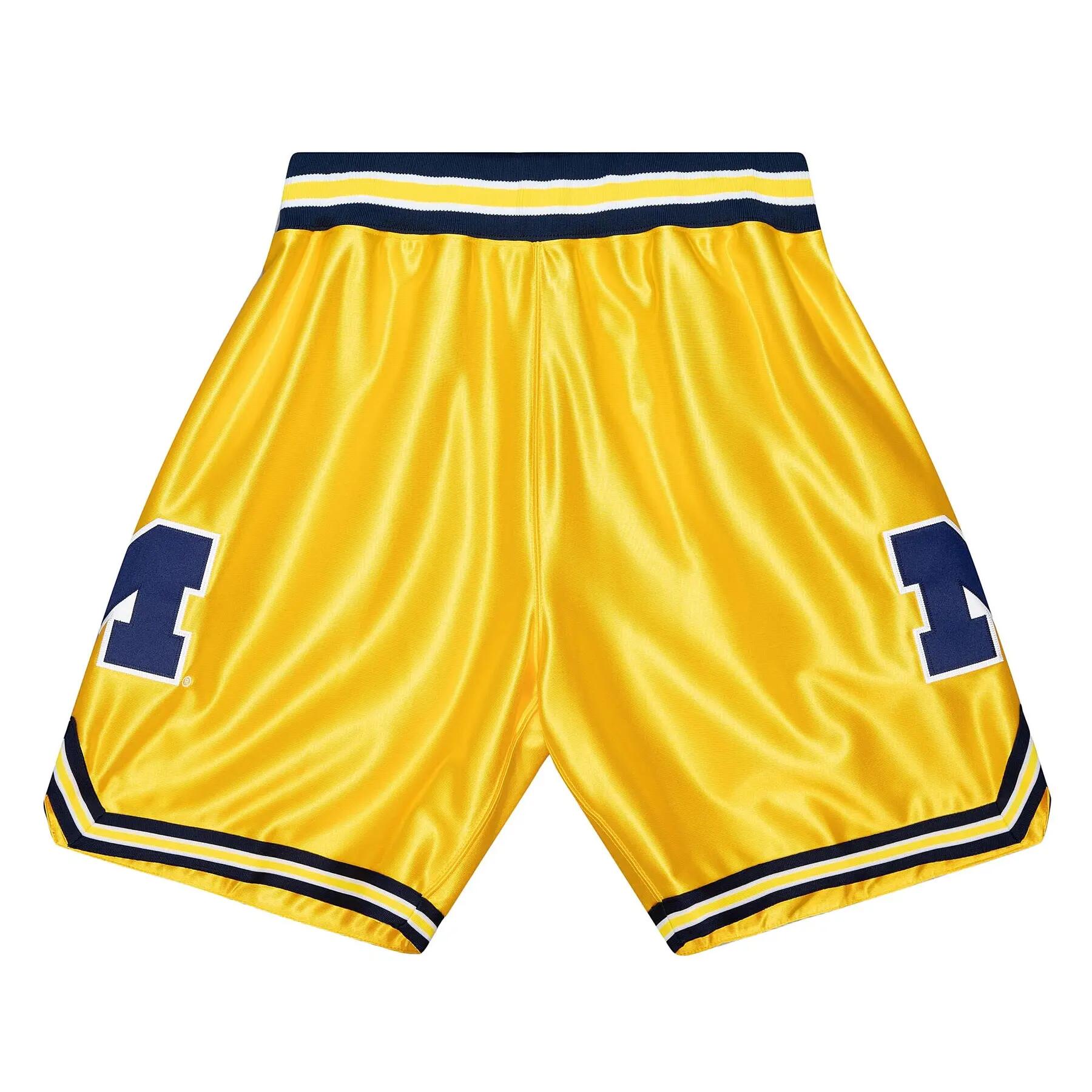 Szorty Michigan Wolverines NCAA Maize 1991
