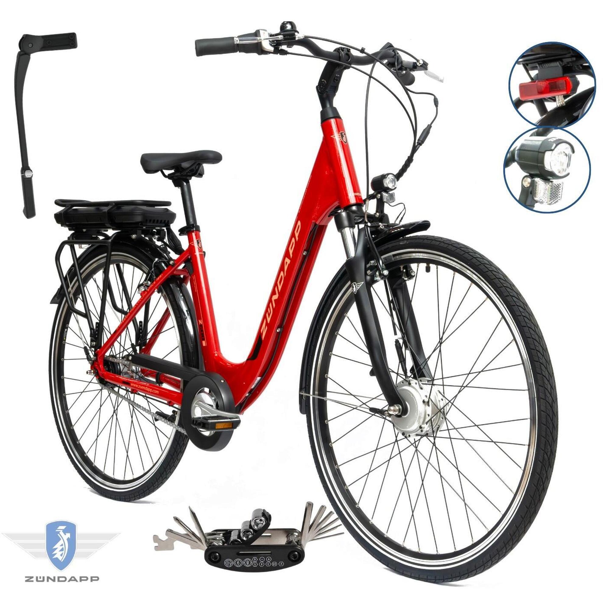 Rower Elektryczny Damski Miejski 28 Aluminium Nexus Amortyzacja SHIMANO