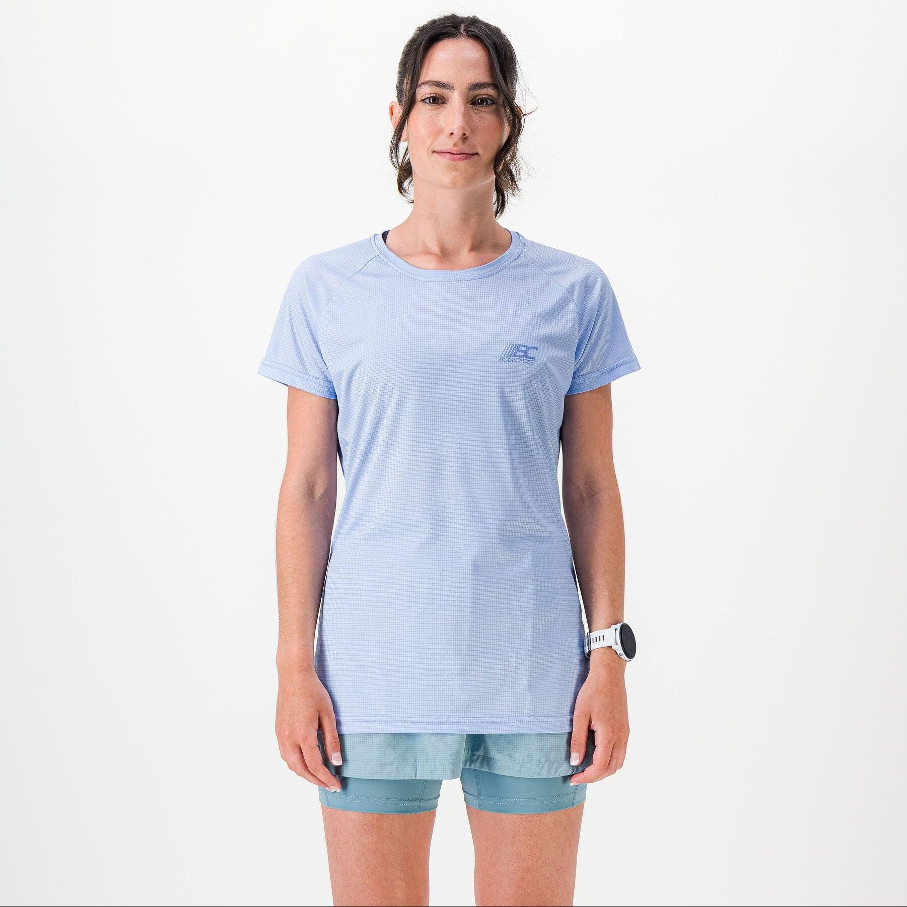 Koszulka damska do biegania i trailu AERO z materiału eko-recyklingowego i oddyc